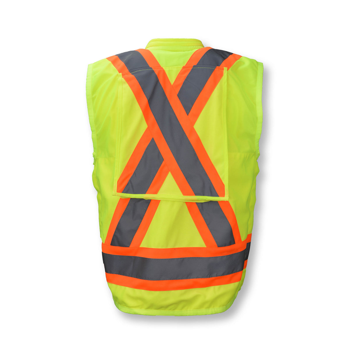 SV030X-2 Heavy Duty 10-Pocket Cruiser Vest with Back Pouch X-Back