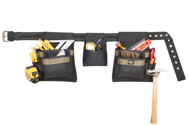 4-Piece Carpenter's Combo Tool Belt by CLC