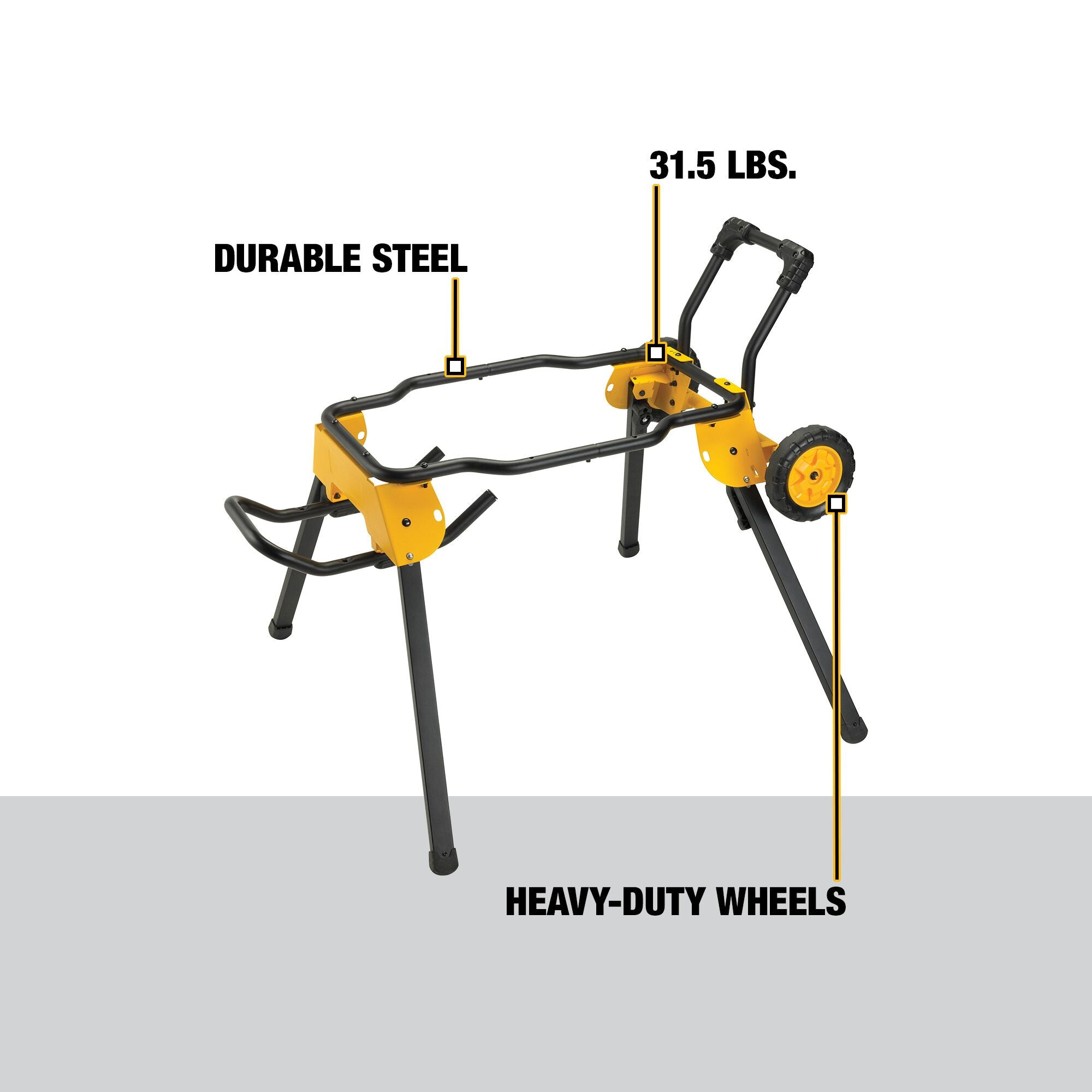 DeWALT Rolling Table Saw Stand (Saw Not Included)