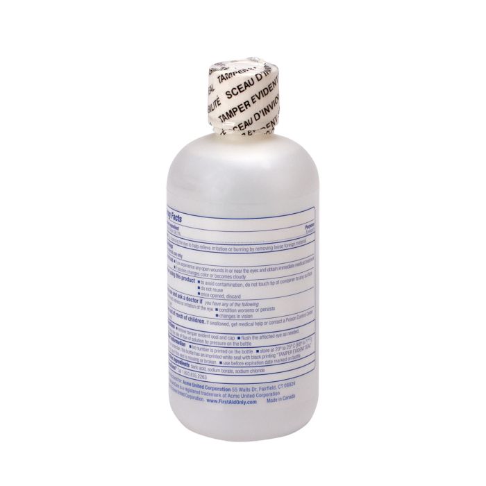 Emergency Eyewash Bottle With Screw Cap (8 oz. Bottle)
