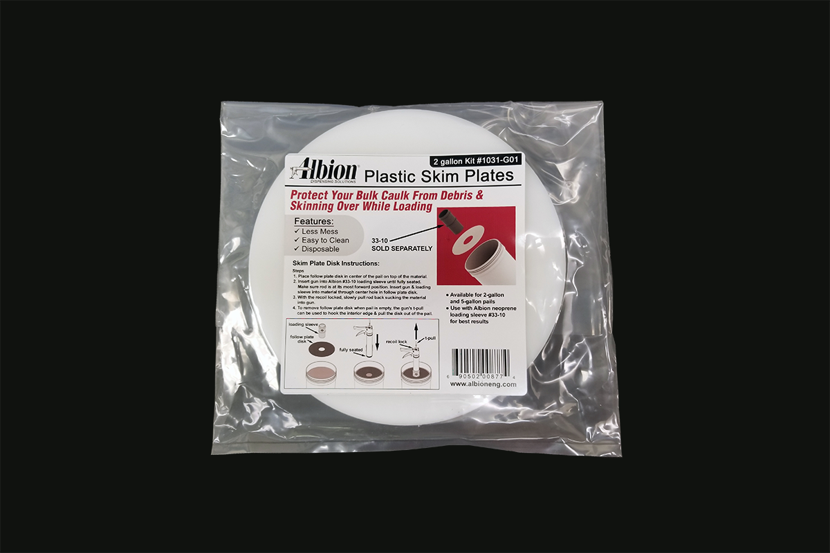 5-Gallon Pail Plastic Skim Plate 6-Pack