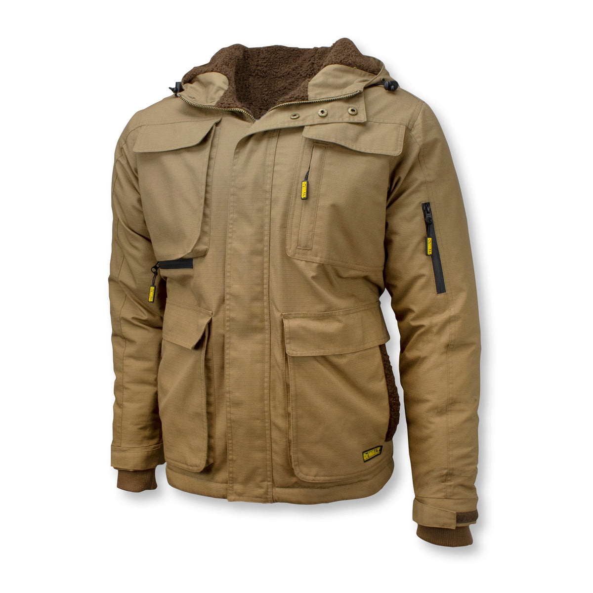 Men's Heavy Duty Ripstop Heated Jacket without Battery - WRYKER Construction Supply