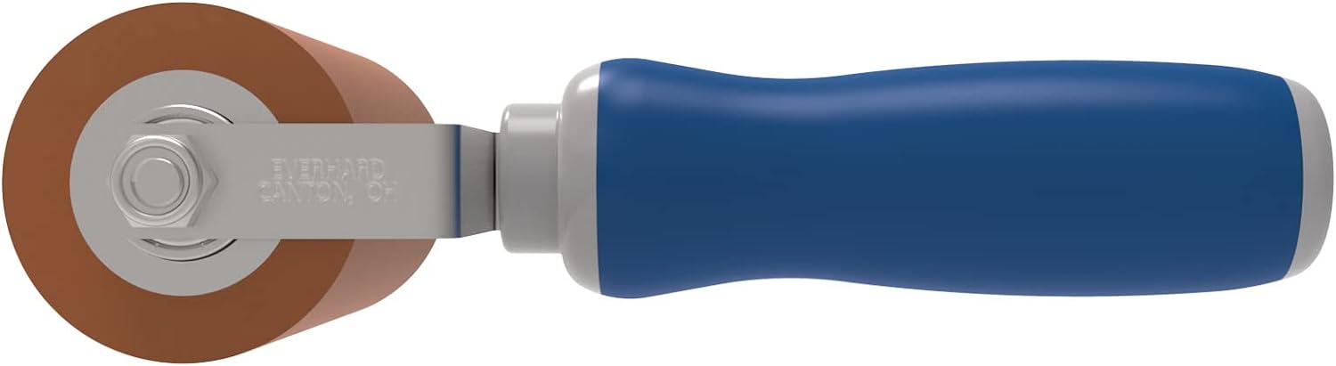 Everhard Convertible Seam Roller |  2" X 4" Silicone Roller | Ergonomic Handle