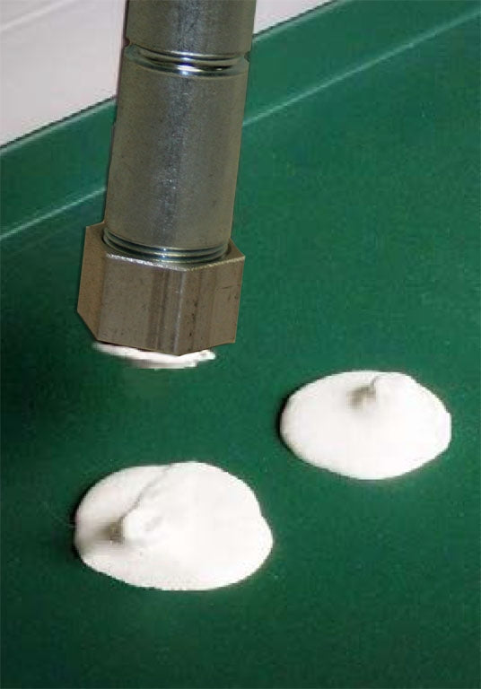 Spot-Pro Nozzle for Sealing Exposed Metal Roofing/Siding Fasteners