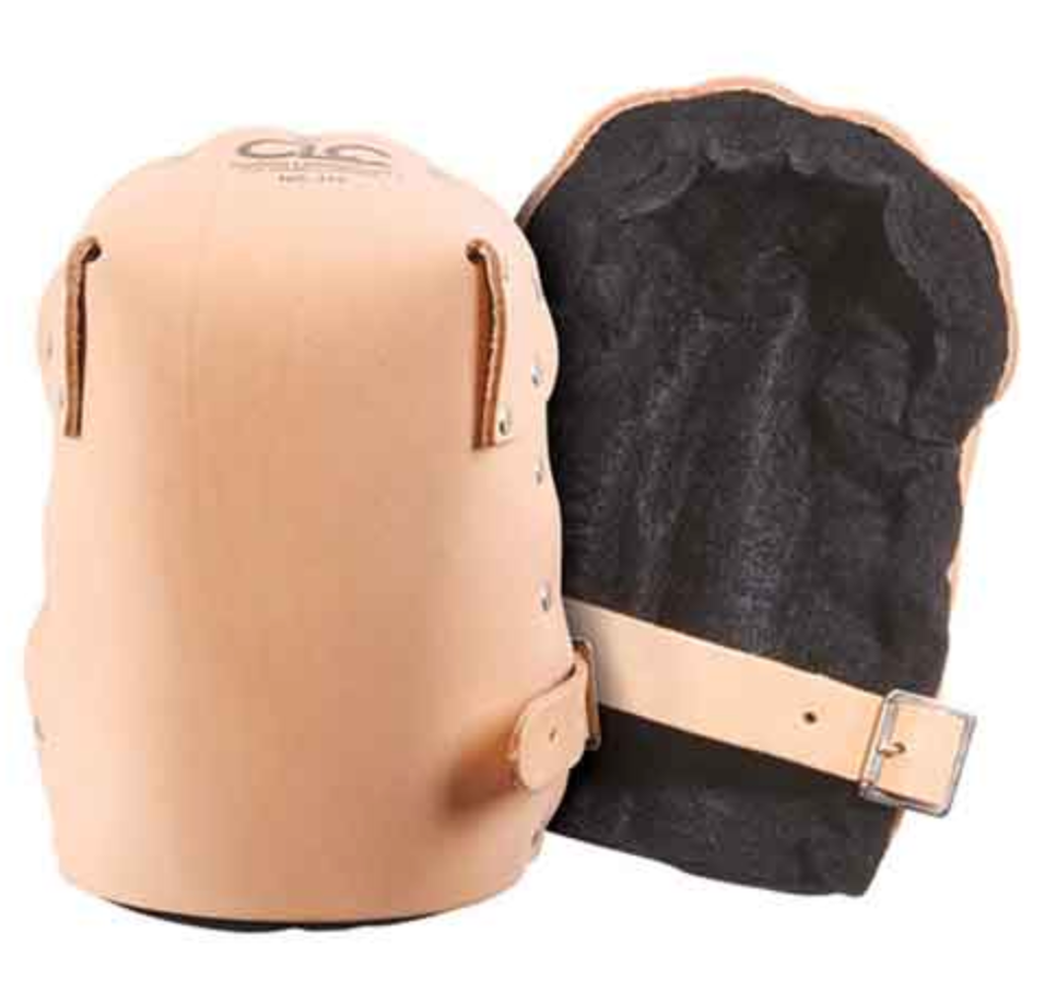 Heavy Duty Leather Knee Pads With Extra Padding