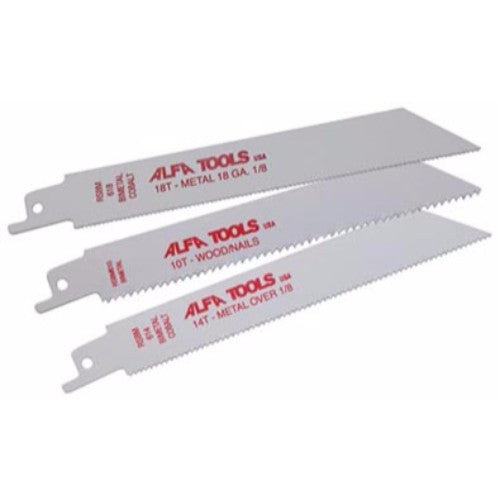 Reciprocating Saw Blade 8" - 14TPI Metal Over 1/8" Thick