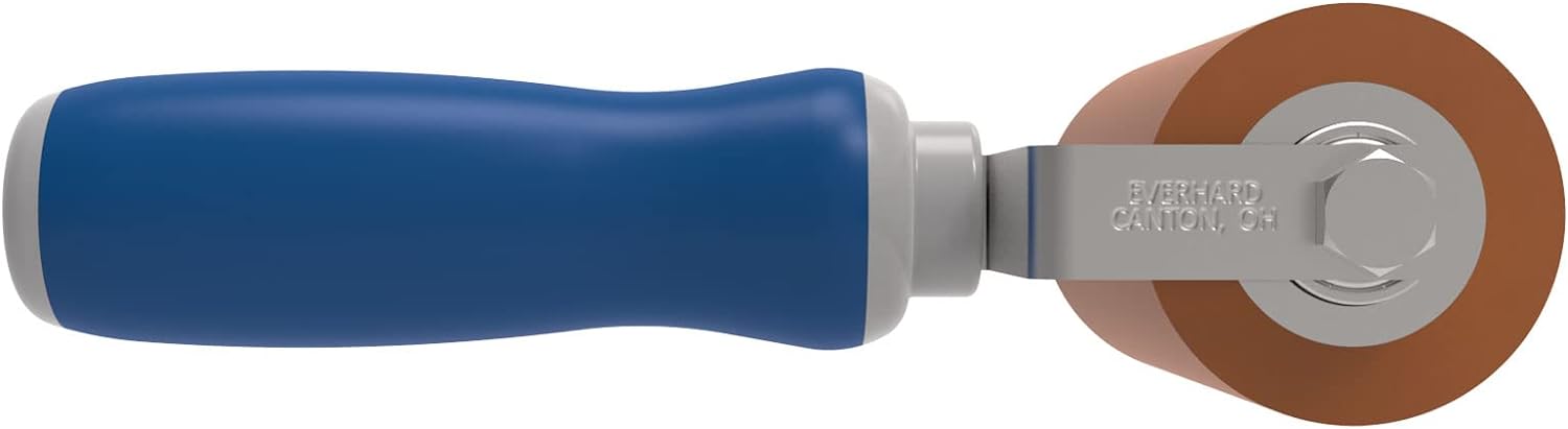 Everhard Convertible Seam Roller |  2" X 4" Silicone Roller | Ergonomic Handle