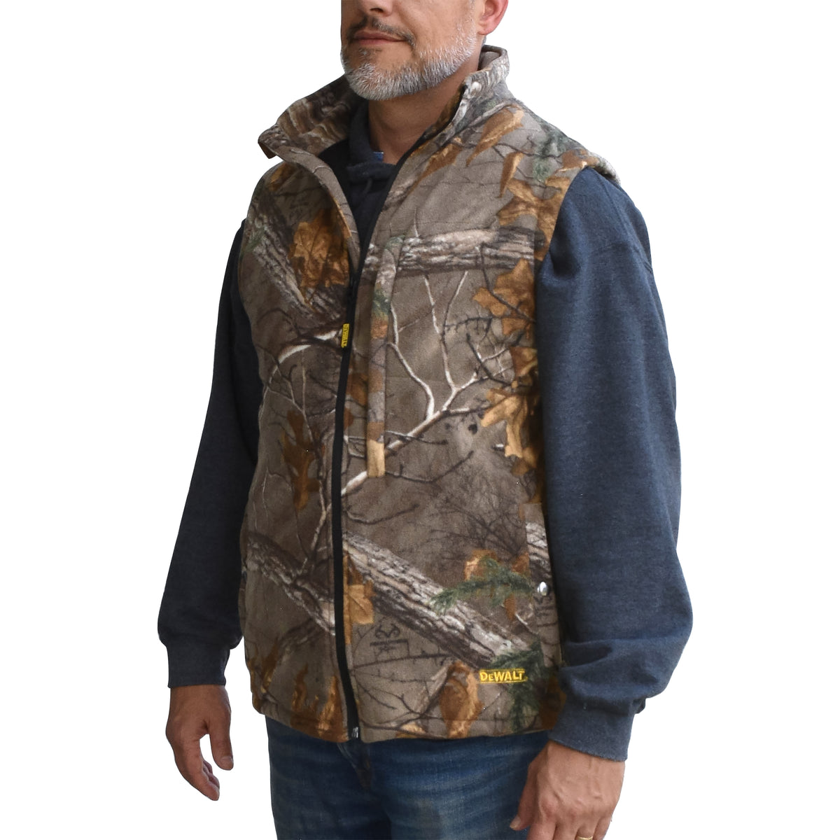 Men's Fleece Heated Vest Kitted - WRYKER Construction Supply