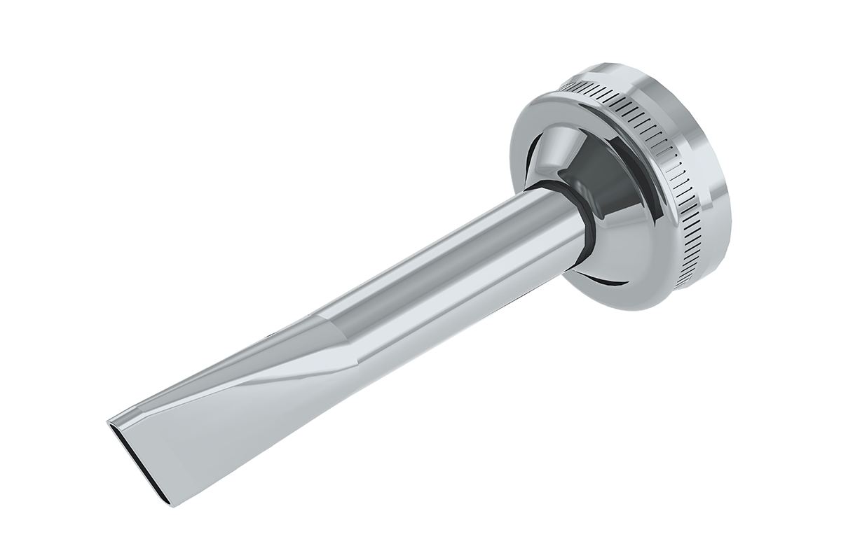 2" Threaded Bevel End Metal Cap, 1/8" x 1 1/2" Bead - WRYKER Construction Supply
