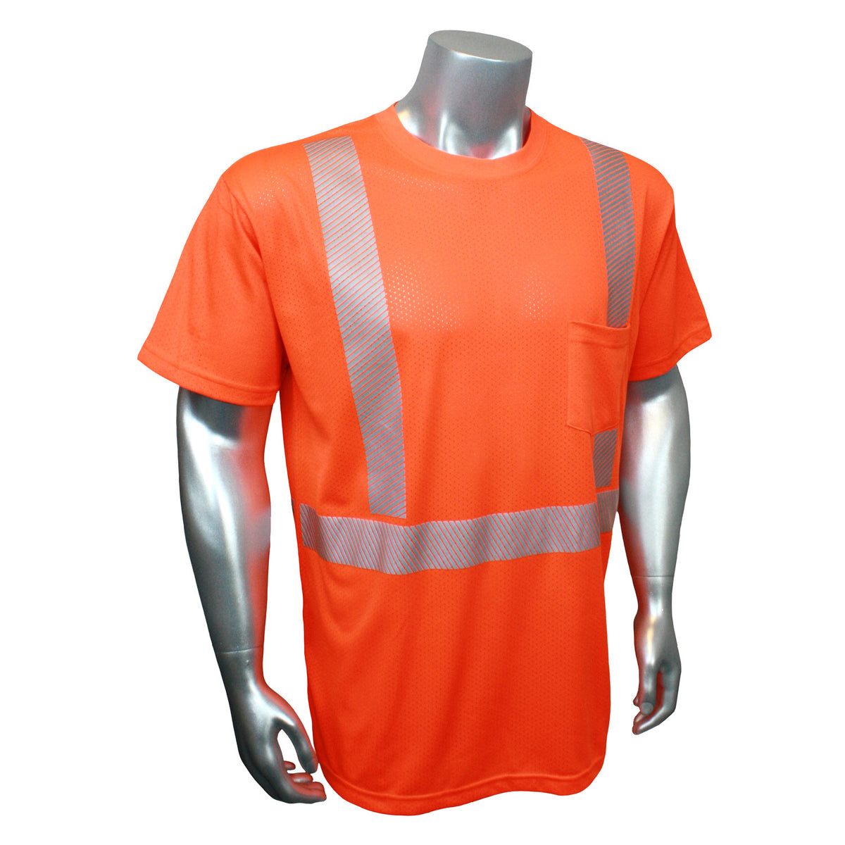 Original Breezelight™ II Class 2 Short Sleeve Safety T-Shirt - WRYKER Construction Supply