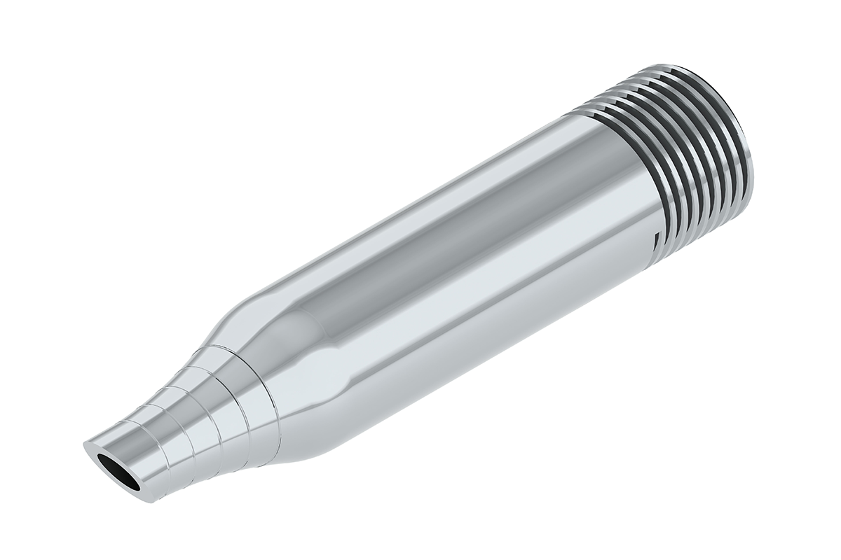 Standard Round Metal Nozzle, 3/16" Diameter Bead - WRYKER Construction Supply