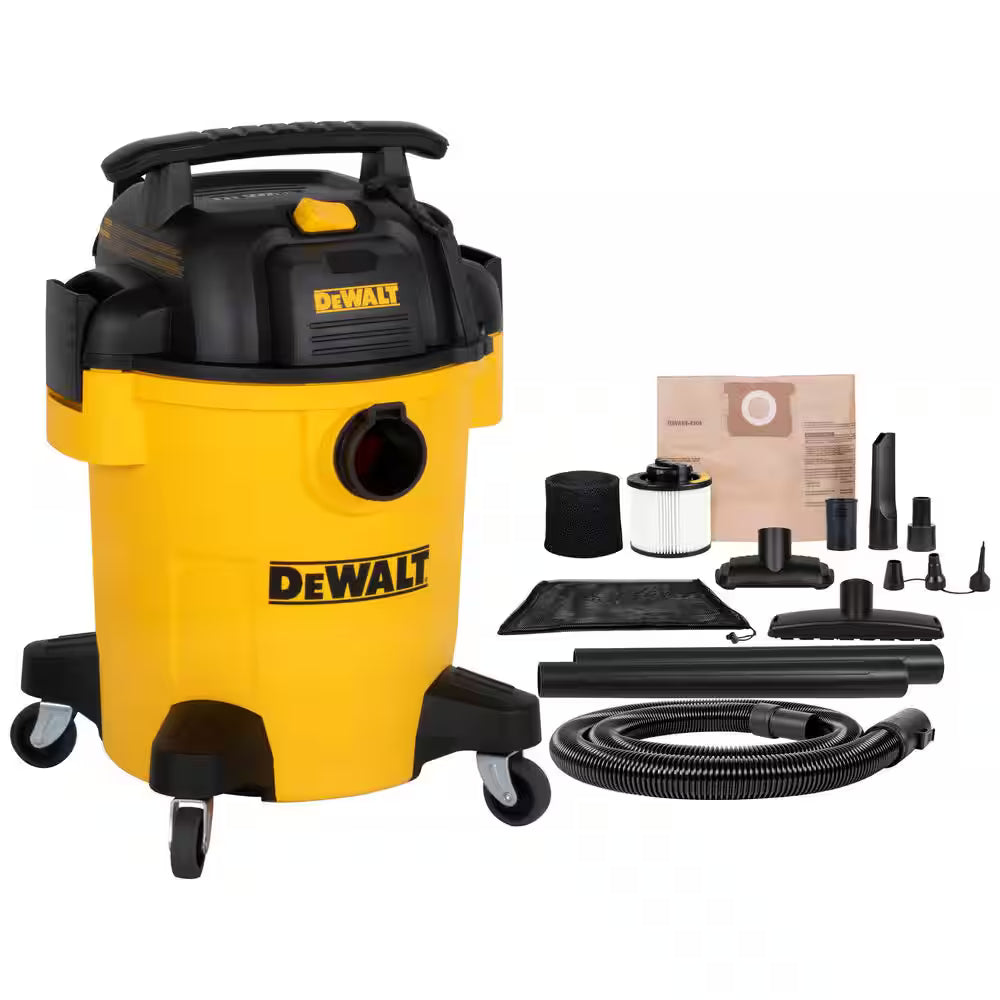 DeWALT DXV06P 6 Gallon Shop Vac + Accessories