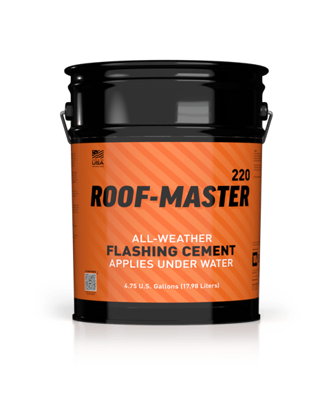 Roof Master 220 All Weather Flashing Cement 3 Gallon Bucket