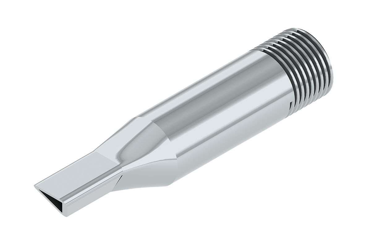 Metal Nozzle, 3/8" Triangle Bead - WRYKER Construction Supply