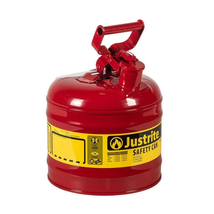 2 Gallon Gas Can with Funnel Just Rite