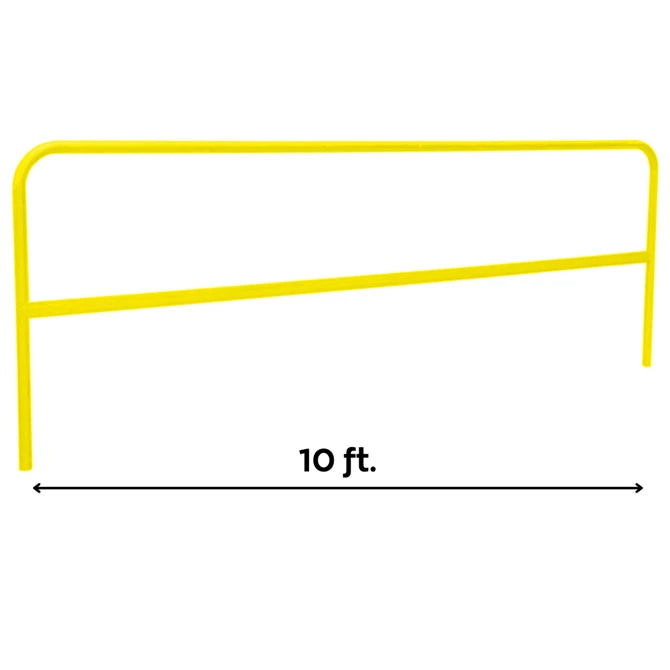 TS22 Yellow Guardrail High Strength Low Alloy Steel - 10'