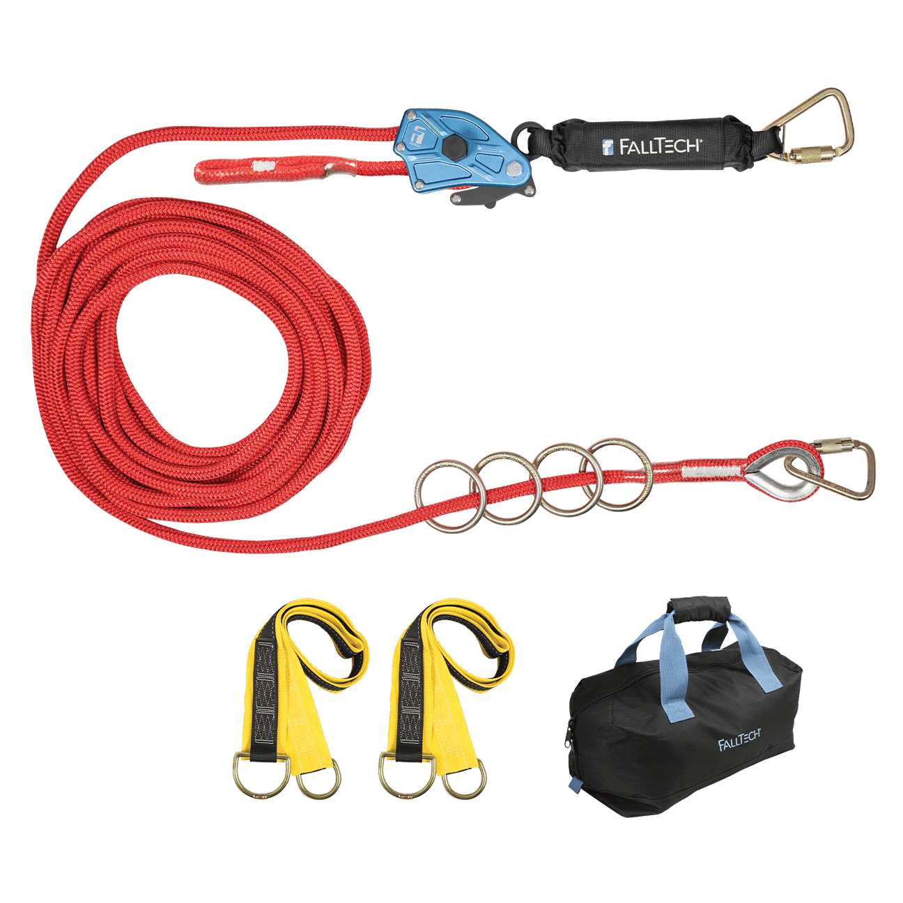 30' Temp HLL Kit 4 Person w/Energy Absorber