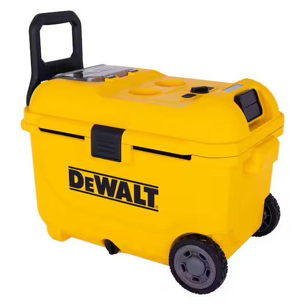 DeWalt 32 Qt Air Cooler 20 Volt Comes with Cooler, 3 Air Extension Hoses, 1 Air Hose Connector, 1 3-Way Hose Connector and 1 Ice Pack