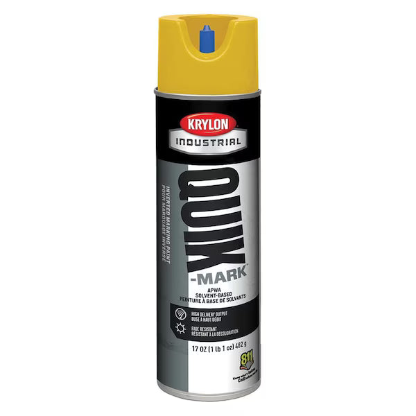 Krylon QUIK-MARK™ Solvent-Based Inverted 20oz Spray Can Marking Paint