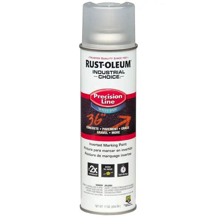 Rust-Oleum Clear Marking Paint Water Based 16 Oz. Can