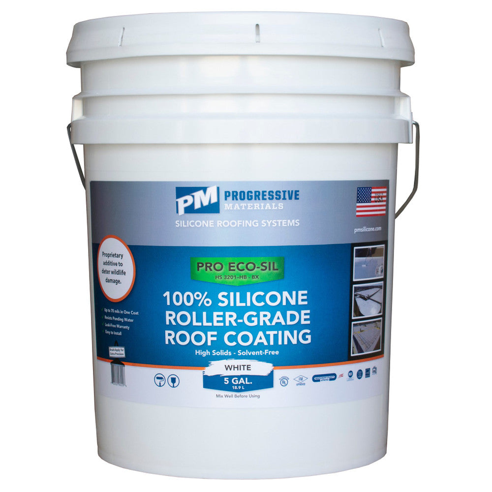 PM High Solids Wildlife Deterrent Silicone Roof Coating