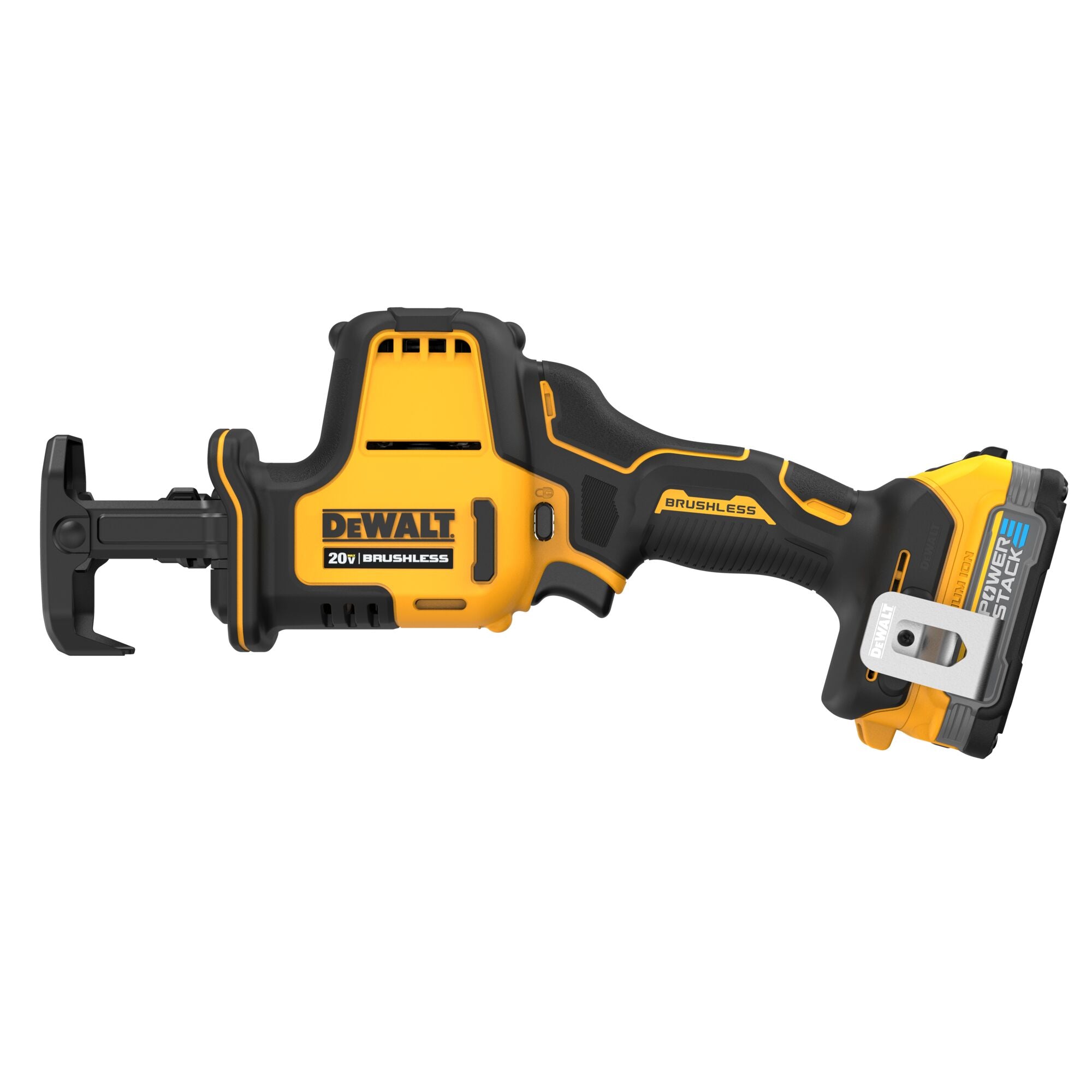 DeWALT DCS369B Reciprocating Saw Atomic 20 Volt Tool with Powerstack Battery and Charger