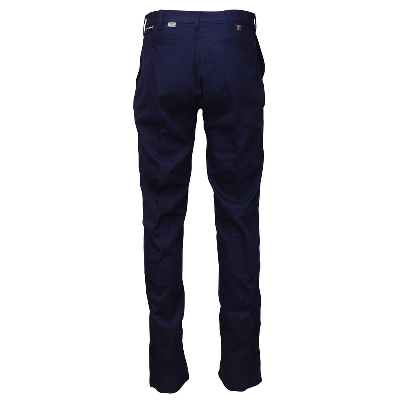Fire Resistant CAT 2 Navy Work Trousers 7 oz. Cotton