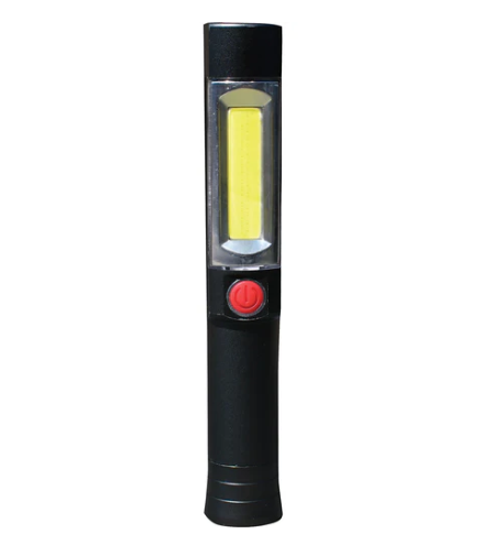 Voltec 450 Lumen Flashlight + Magnetic Rod (Batteries Included)