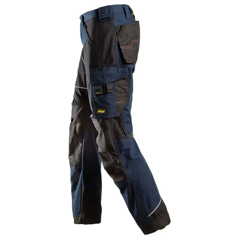 Snickers U6314 RuffWork Canvas Work Pants (Navy/Black)