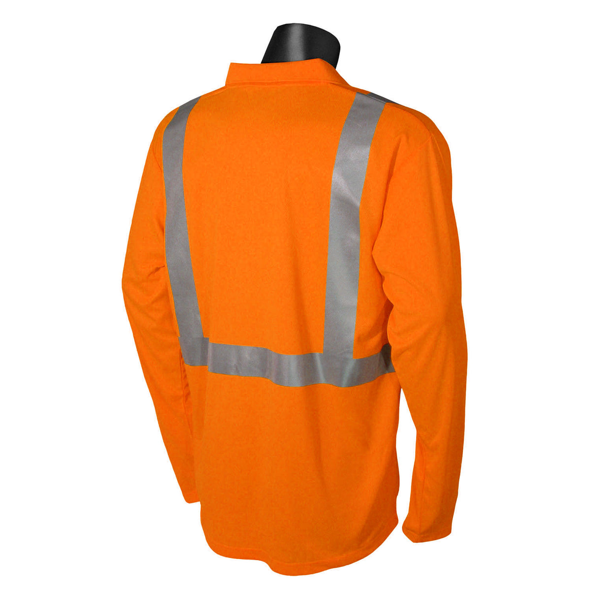 Long Sleeve Safety Polo Class 2 Moisture Wicking ST22 - WRYKER Construction Supply
