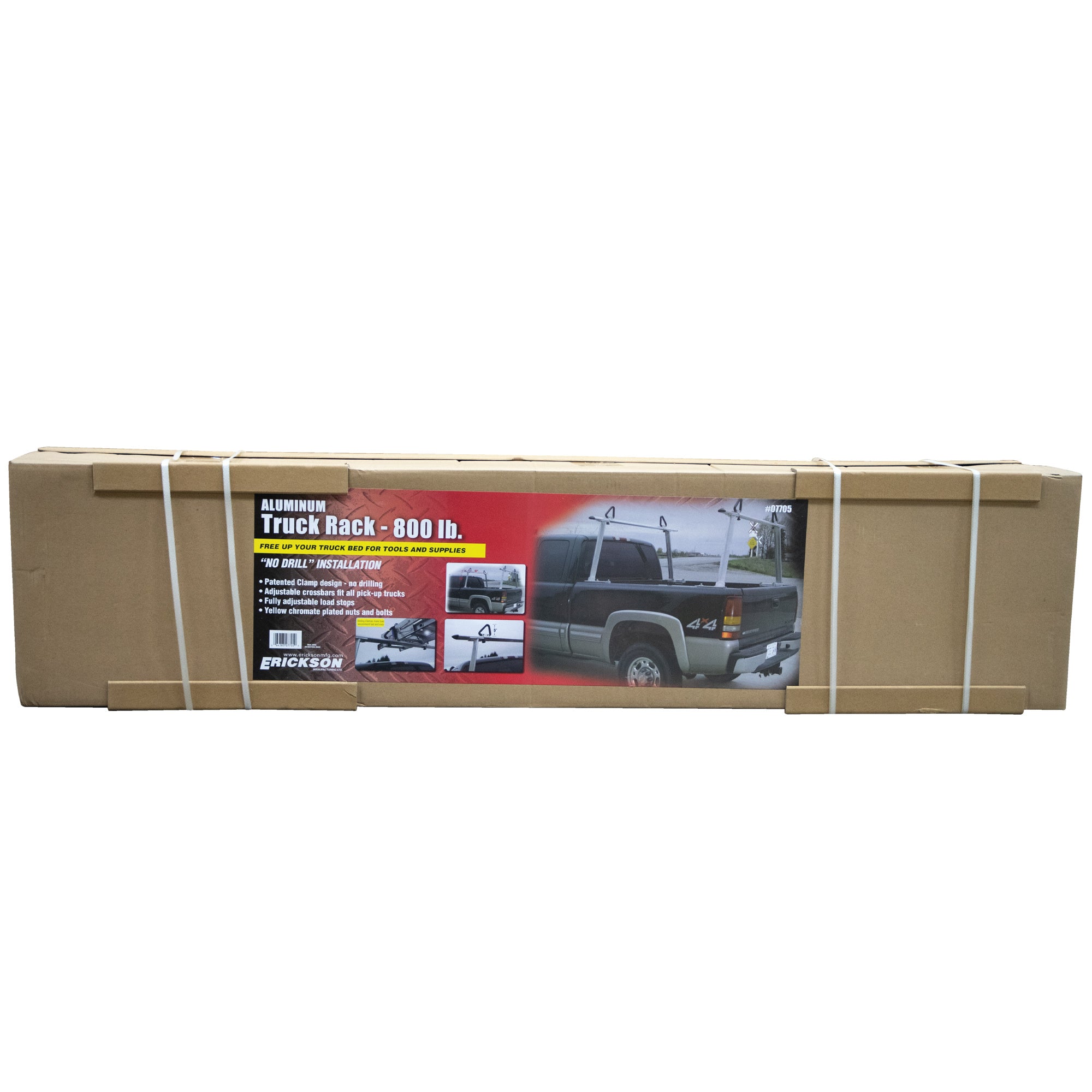 Truck Rack Aluminum for All Trucks 800 Lbs Rated