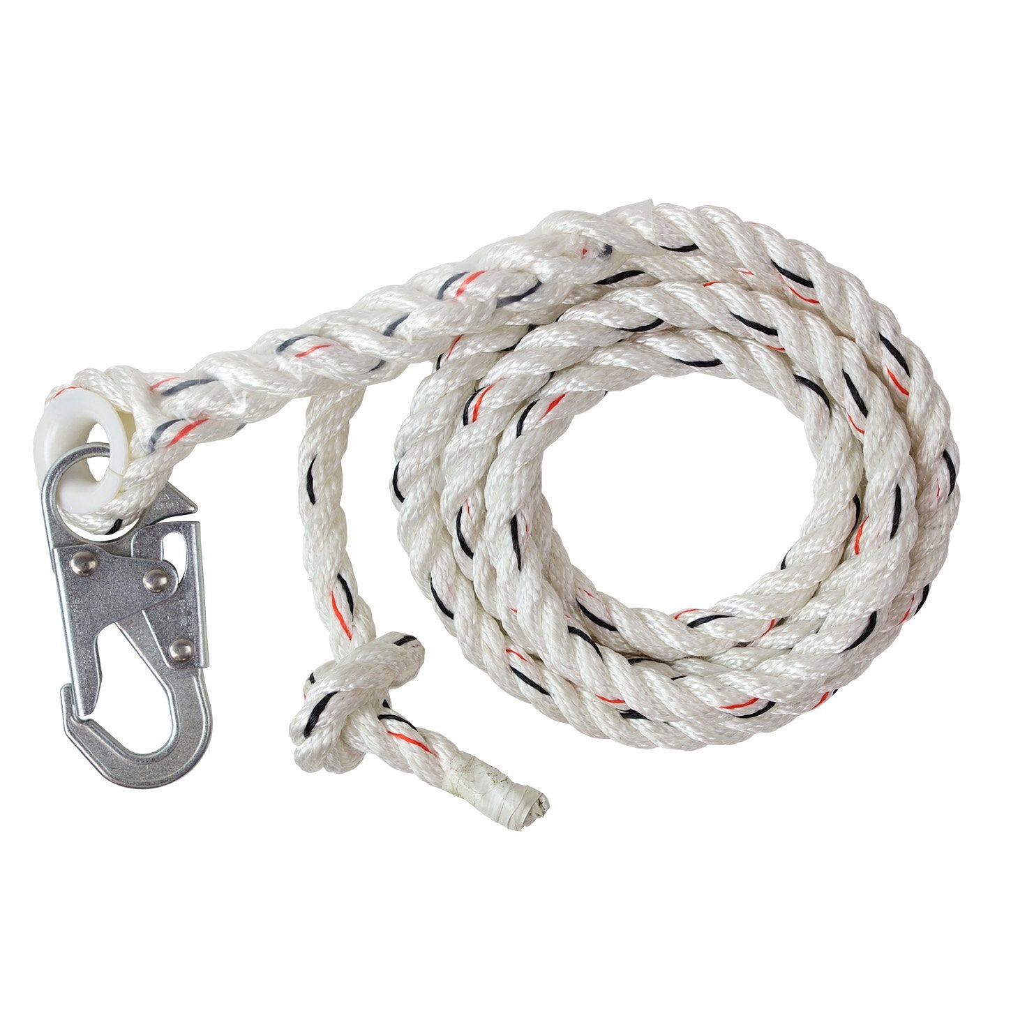 Malta C7052 Vertical Lifeline 25' Rope w/ Snap Hook (No Lanyard)