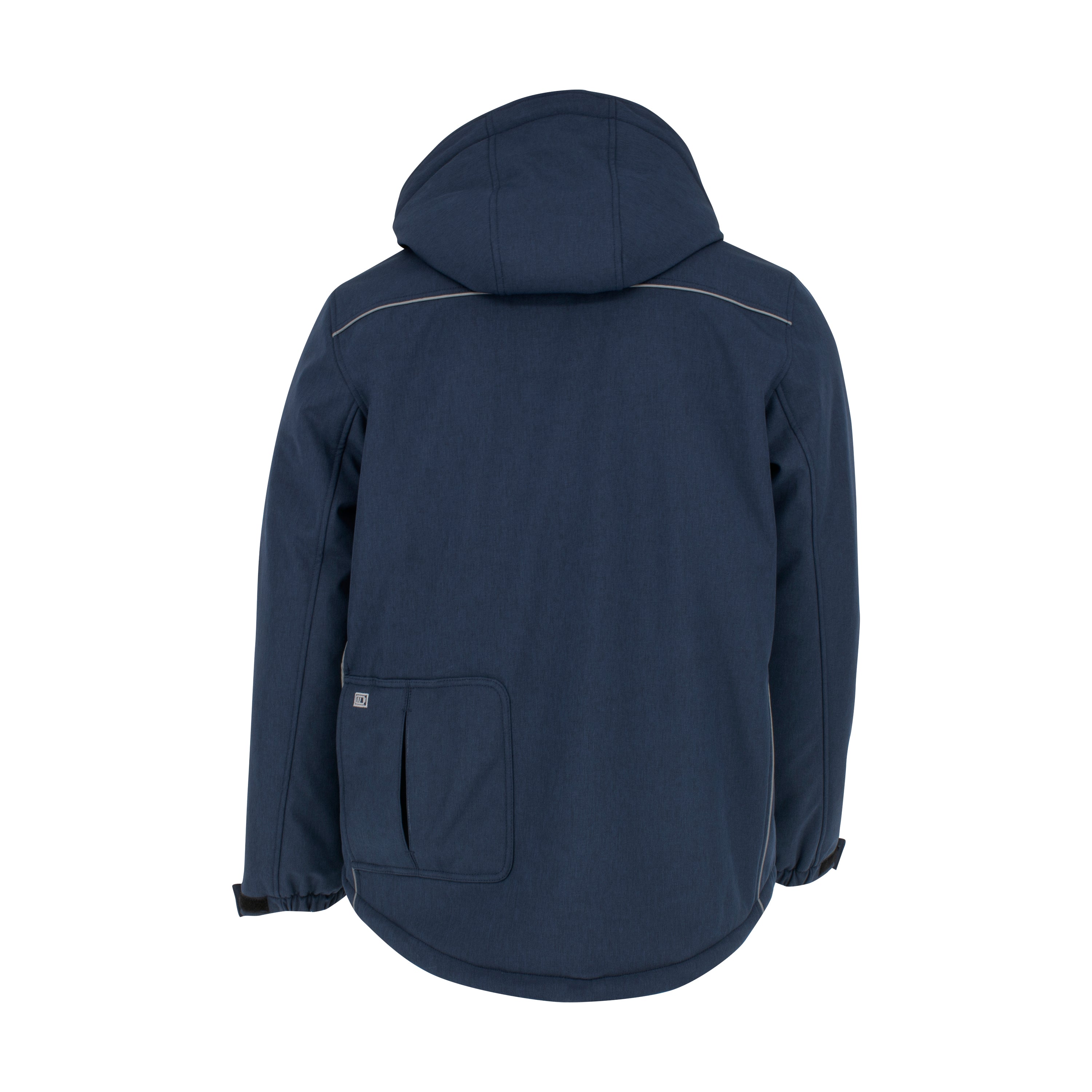 Men's Heated Soft Shell Jacket with Sherpa Lining Kitted
