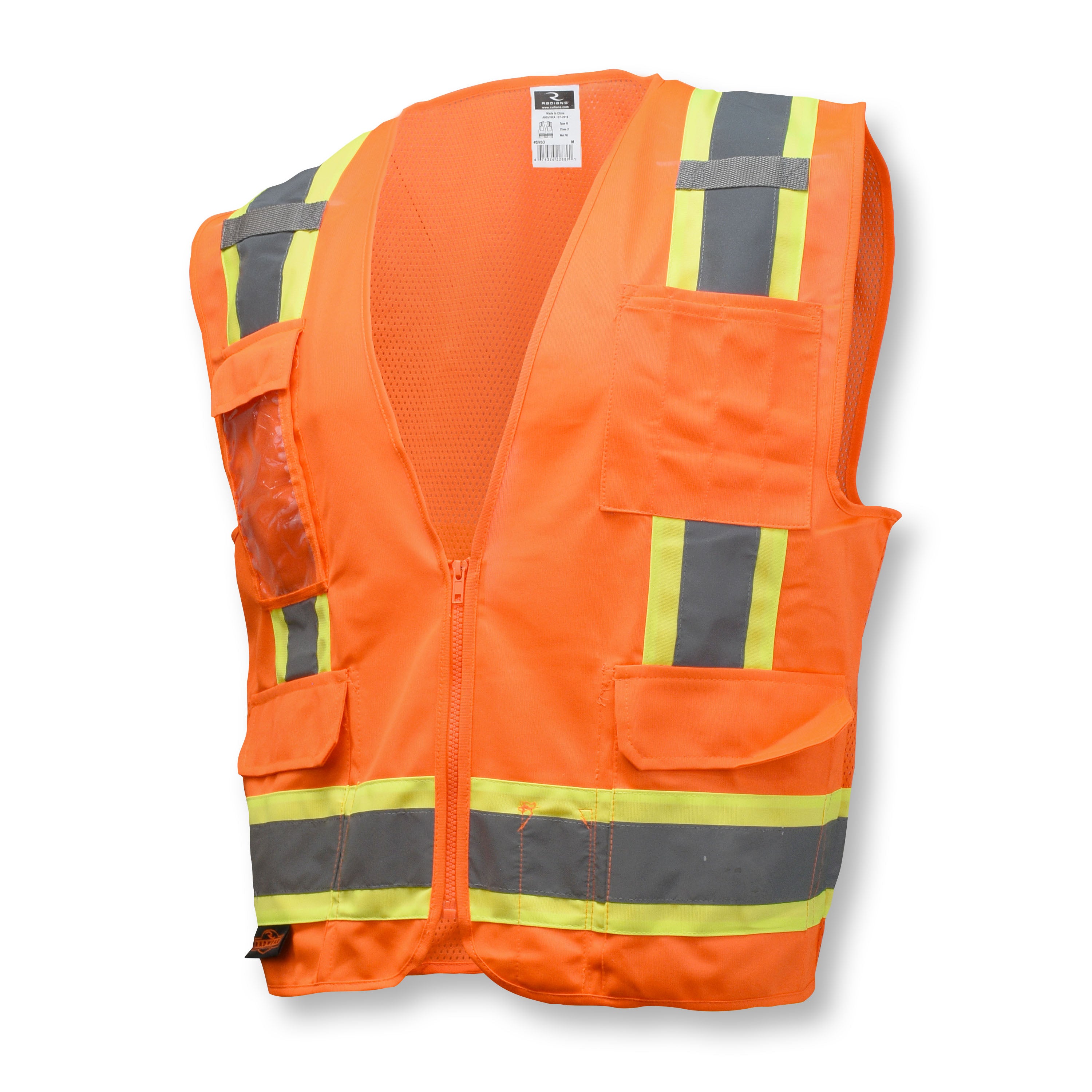 Radians SV6 Two Tone Solid Surveyor Type R Class 2 Safety Vest