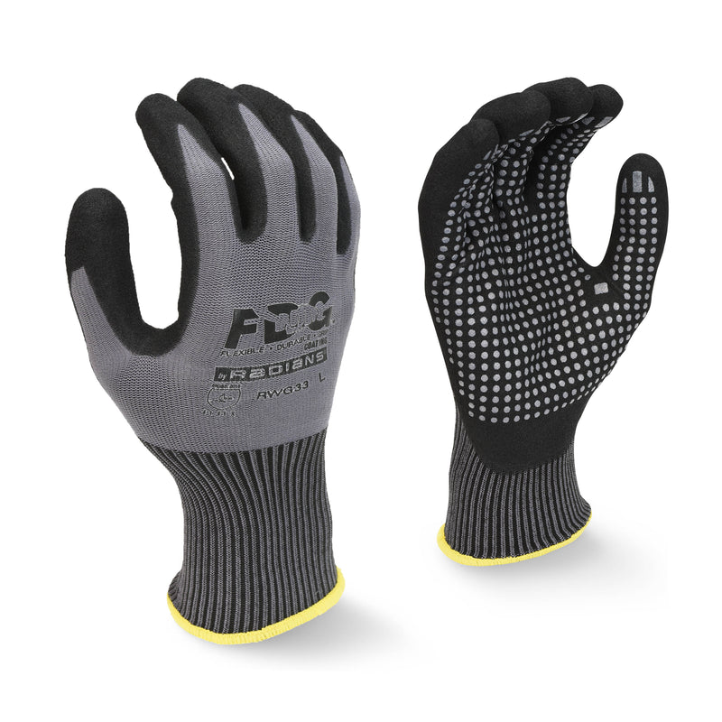 RWG33 FDG Palm Coating with Nitrile Dots Work Glove (Pack of 12)