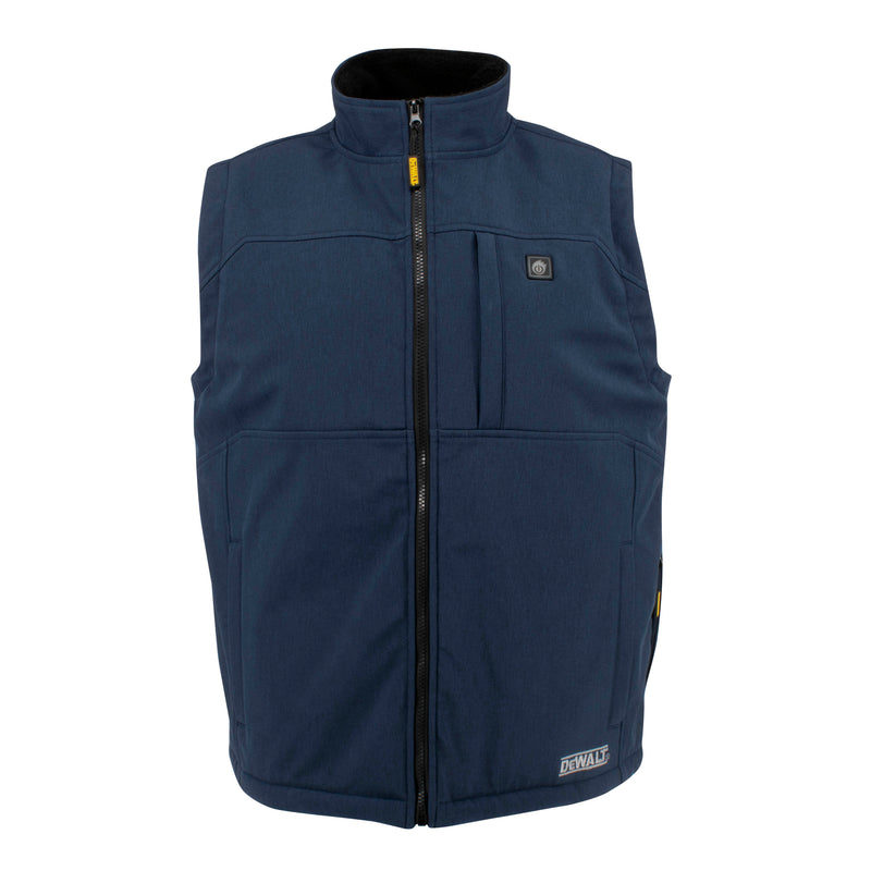 Men's Heated Soft Shell Vest with Sherpa Lining