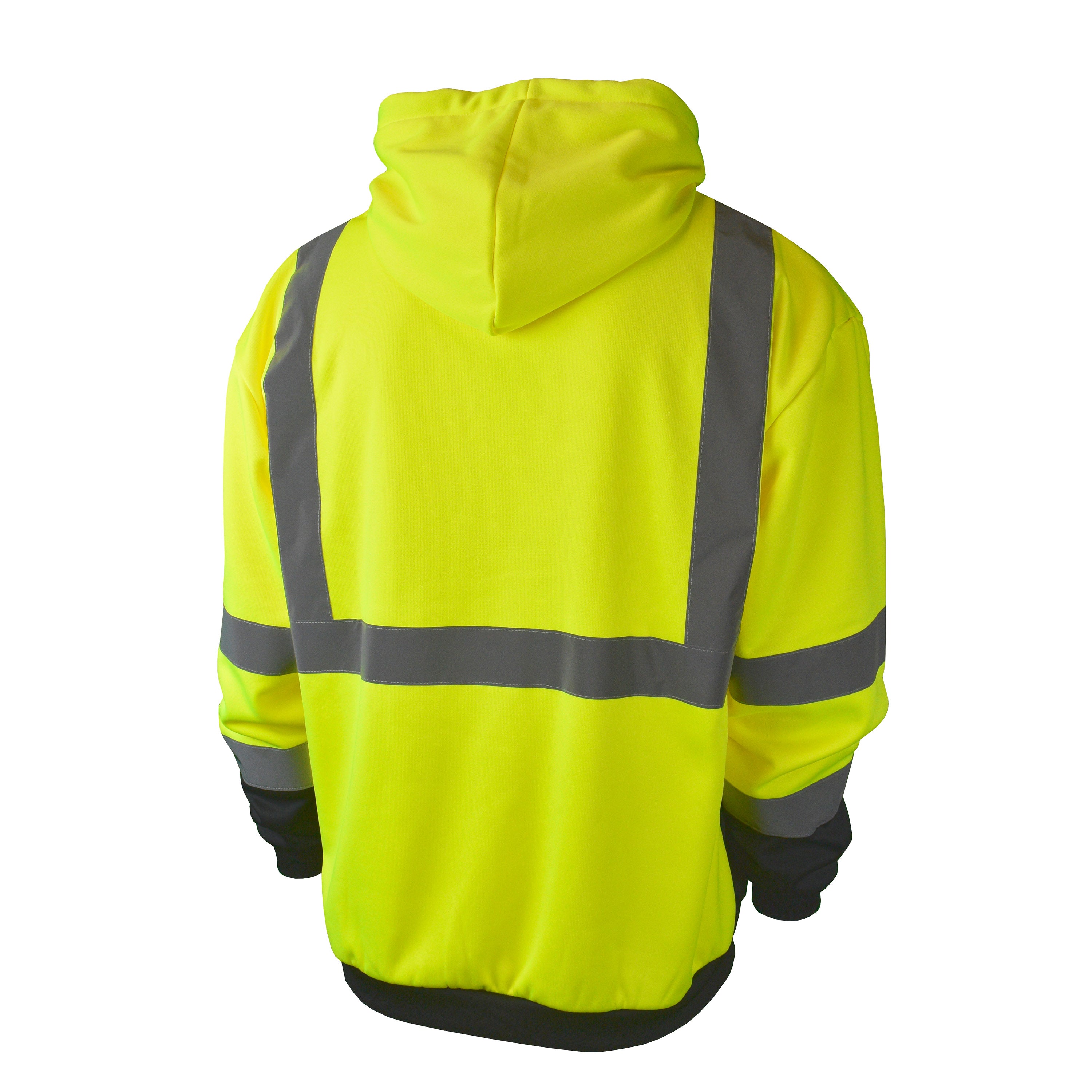 Class 3 Color Blocked Hooded Zippered Sweatshirt