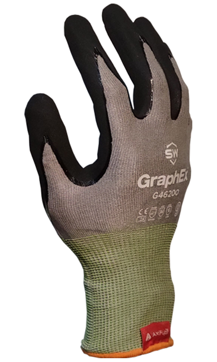 SW® GraphEx® G46200 Work Gloves + AxiFybr® Technology (10 Pair Per Box)
