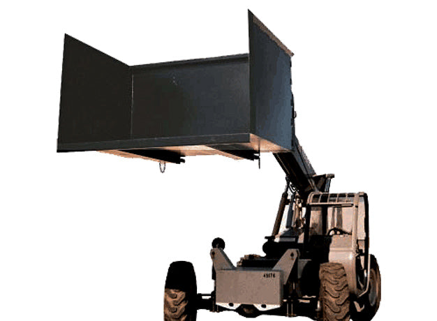 Star Industries 1420 Heavy Duty Trash Hopper (4'X5'X7' Forklift Attachment)