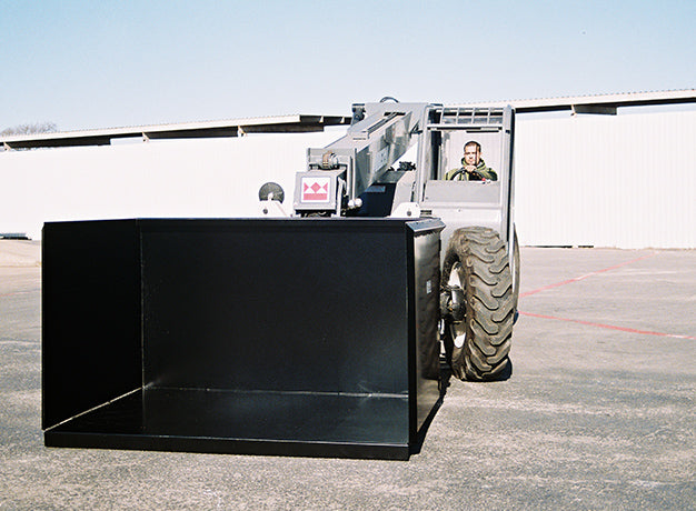 Star Industries 1430 Heavy Duty Trash Hopper (4'X5'X7' Forklift Attachment)