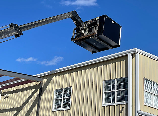 Star Industries 1430 Heavy Duty Trash Hopper (4'X5'X7' Forklift Attachment)