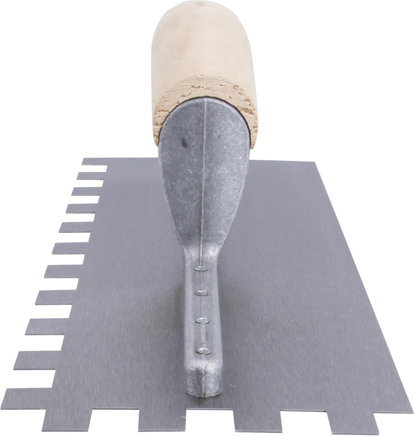 Marshalltown 17937 1/4" Square Notched Riveted Trowel 11" x 4.5" + Wood Handle