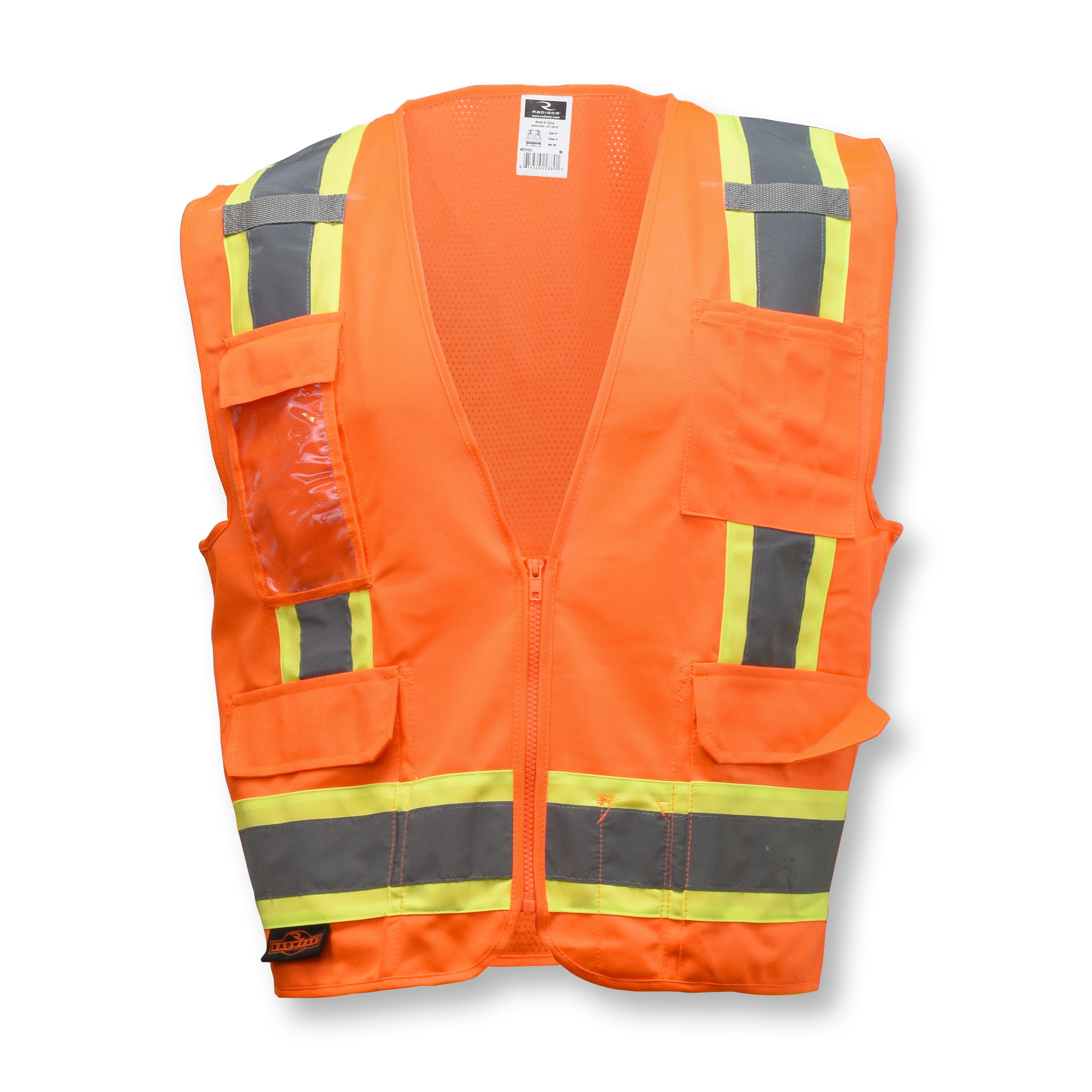 Radians SV6 Two Tone Solid Surveyor Type R Class 2 Safety Vest