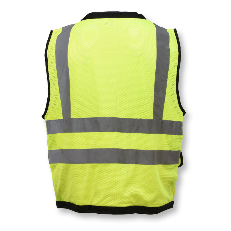 Radians SV59Z-2ZGD Class 2 Heavy-Duty Green Surveyor Safety Vest + Large Back Pocket