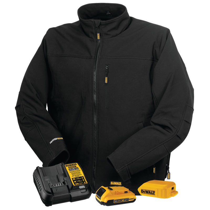 Men's Heated Soft Shell Jacket Kitted