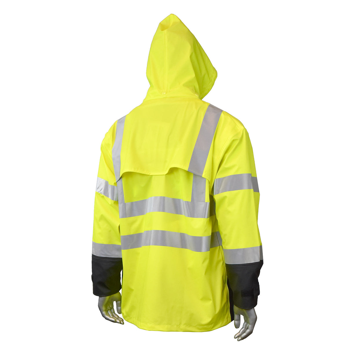 Chaqueta impermeable de alta visibilidad RW07