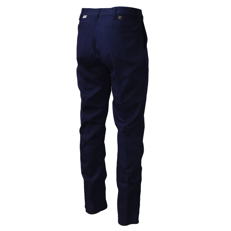 Fire Resistant CAT 2 Navy Work Trousers 7 oz. Cotton