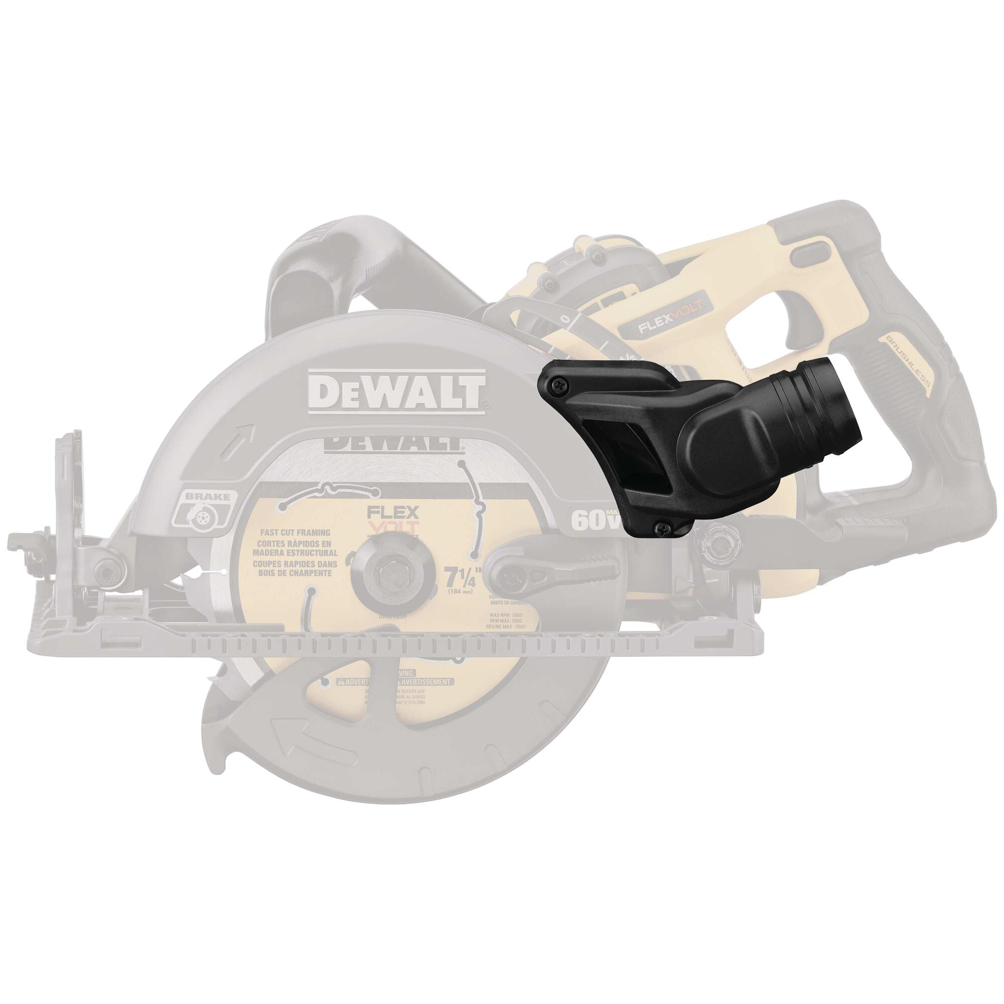 DeWALT DCS577DC Dust Port Connector for DCS577 and DCS578 Saws