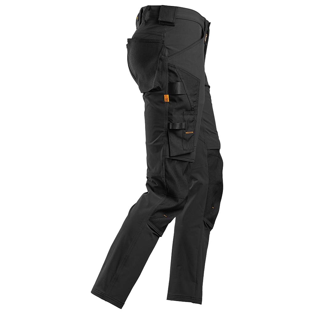 Snickers U6371 AllroundWork Stretch Work Pants (Black) - WRYKER Construction Supply