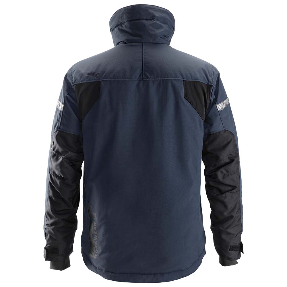 Snickers U1100 AllroundWork 37.5 Insulated Jacket (Navy/Black) - WRYKER Construction Supply